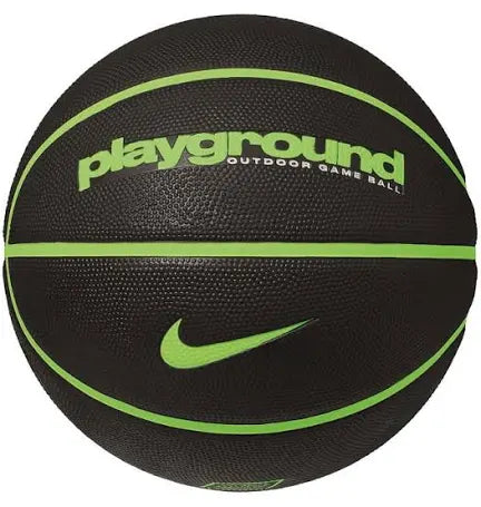 Nike  - Everyday Playground 8P Basketball  - Black/Volt  - Size 7