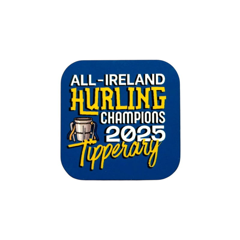 “Tipperary GAA All-Ireland Hurling Champions fridge magnet 50x50mm”