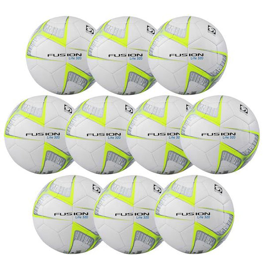 PRECISION FUSION LITE FOOTBALL - 320gms - 10 PACK