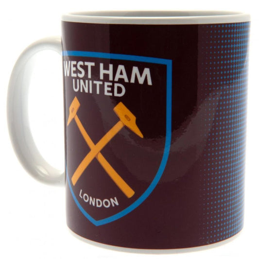 WEST HAM HALFTONE MUG