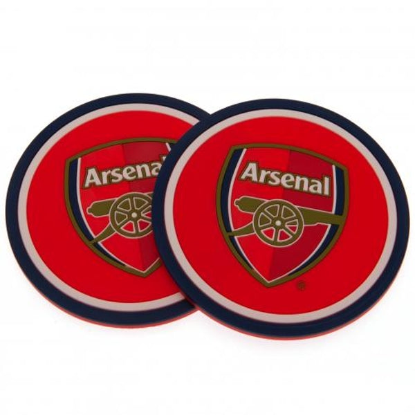 ARSENAL 2 PACK COASTERS