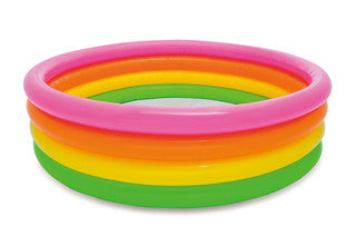INTEX WET SET RAINBOW PADDLING POOL - 66" X 18"