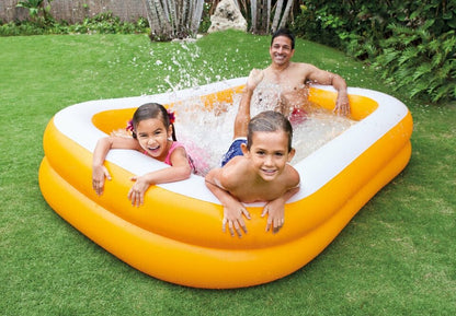 INTEX WET SET ORANGE FAMILY POOL - 90" x 60" x 19"