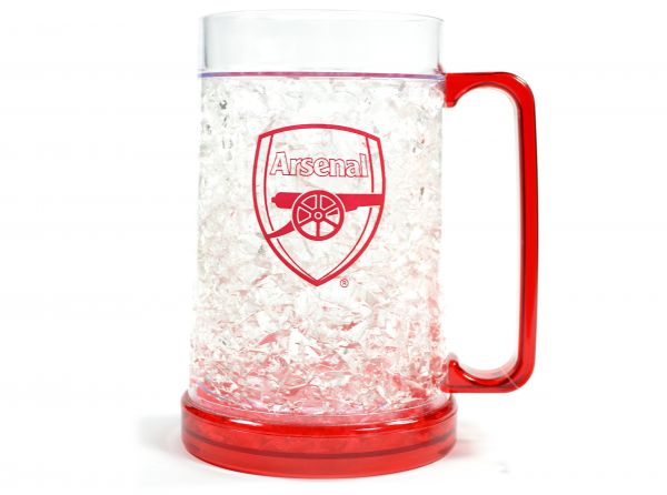 Arsenal FC  - Freezer Mug  - Clear Crest