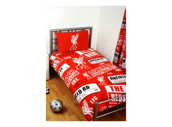 LIVERPOOL SINGLE PATCH DUVET SET