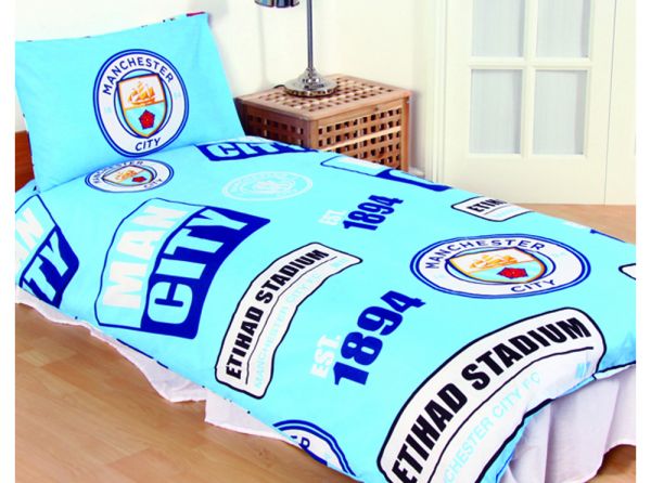 Manchester City (Man City)  - Duvet Set  - Single