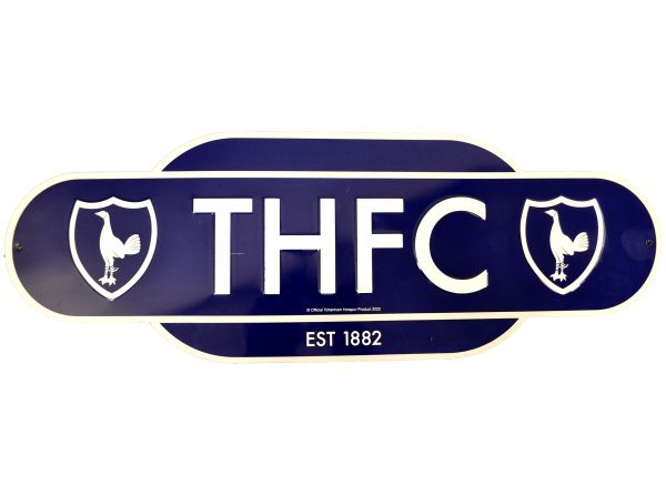 Tottenham Hotspur (Spurs)  - Retro Years Street Sign