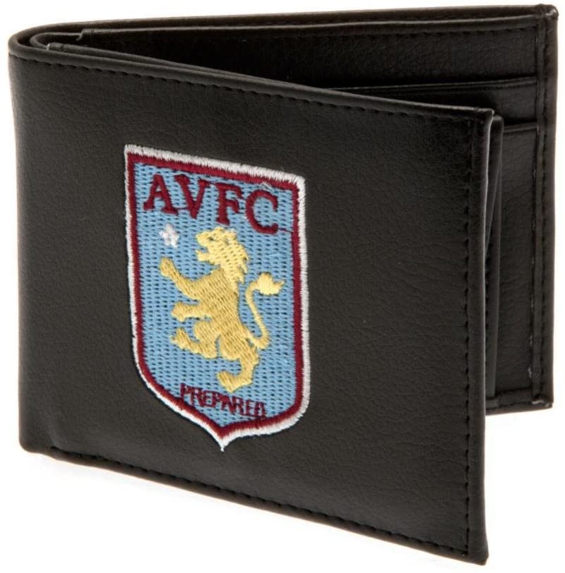 Aston Villa  - Black Leather Wallet