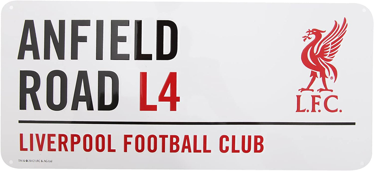 LIVERPOOL STREET SIGN - WHITEl