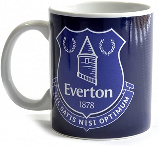 EVERTON HALFTONE MUG