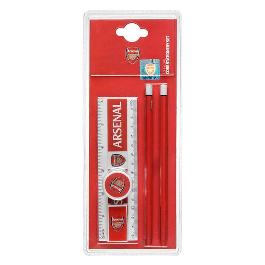 ARSENAL STATIONERY SET RED