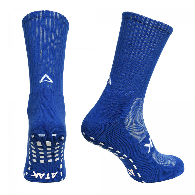 Atak  - Shox Mid Leg Grip Socks  - Blue