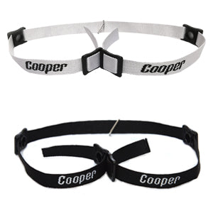 COOPER HELMET REPLACEMENT STRAPS (BLACK)