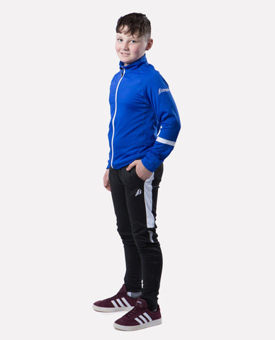 BOURKE SPORTS ALPHA FULL ZIP (BLUE/WHITE) KIDS