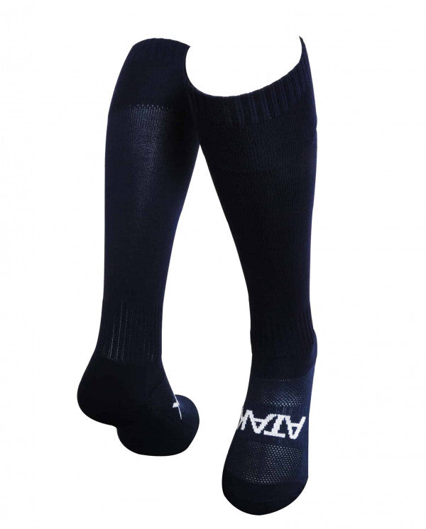 Atak  - Plain Football Socks  - Navy