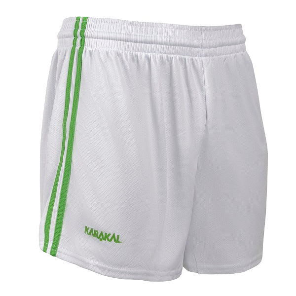 KARAKAL GAA SHORTS JUNIOR - GREEN STRIPE