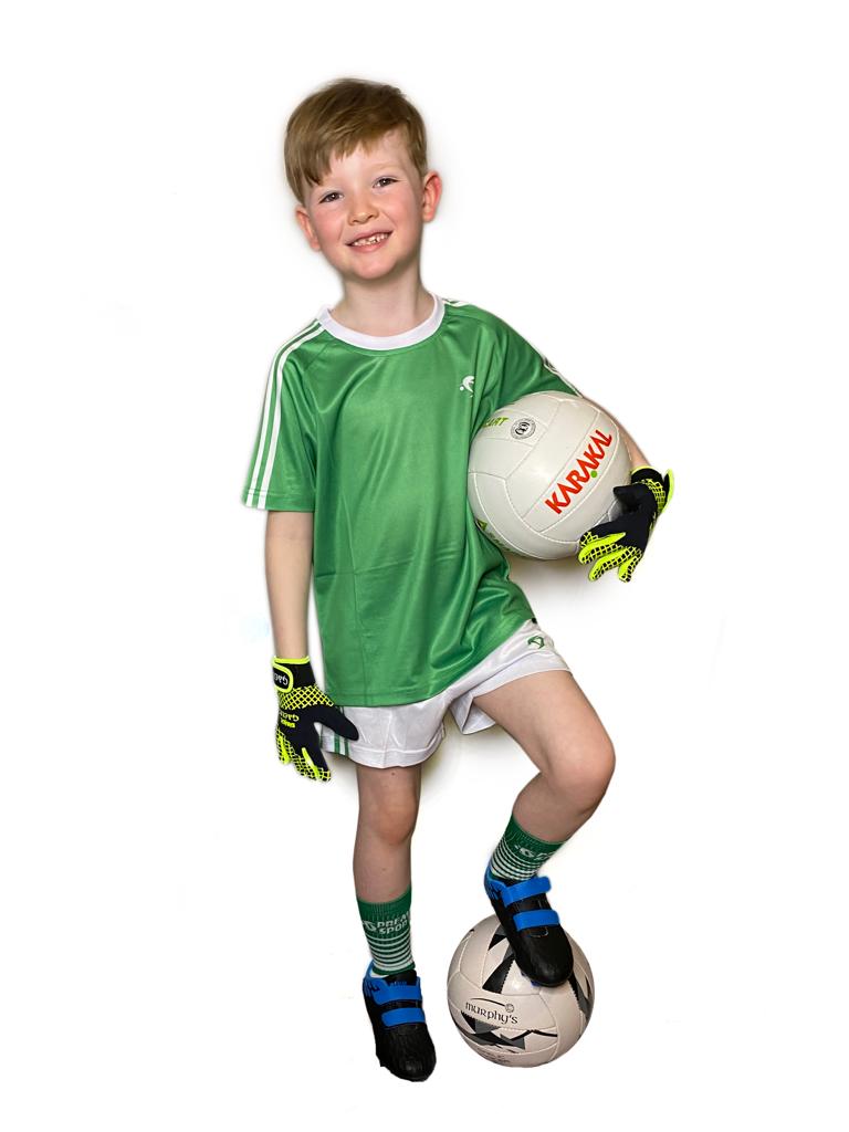 PREMIER SPORTS TRAINING JERSEY - KIDS (GREEN/WHITE)