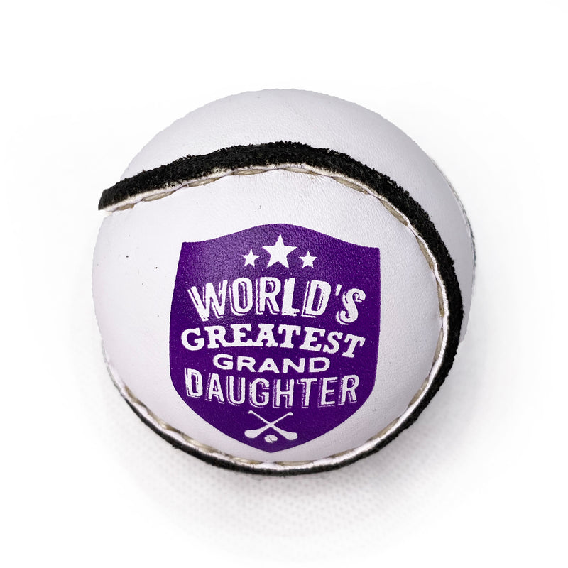 Gift Sliotar  - World's Greatest Granddaughter