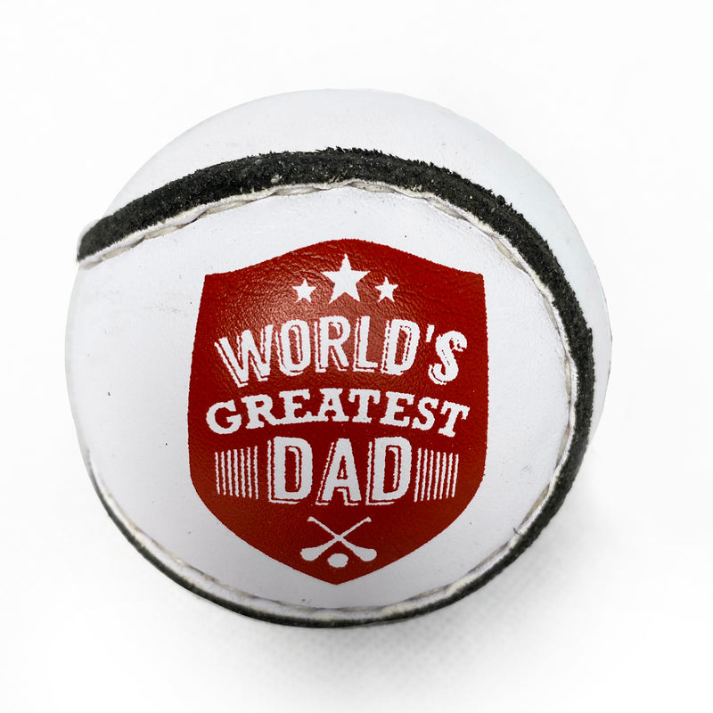 Gift Sliotar  - World's Greatest Dad