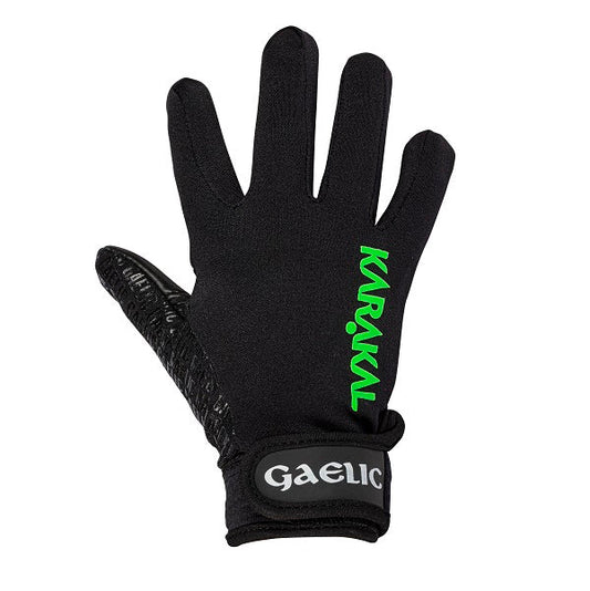 KARAKAL GAELIC FOOTBALL GLOVES - GREEN