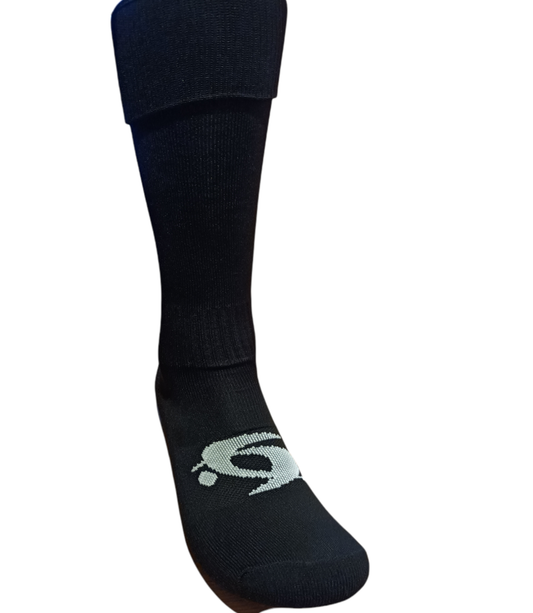 PREMIER SPORTS FULL FOOTBALL SOCK -BLACK