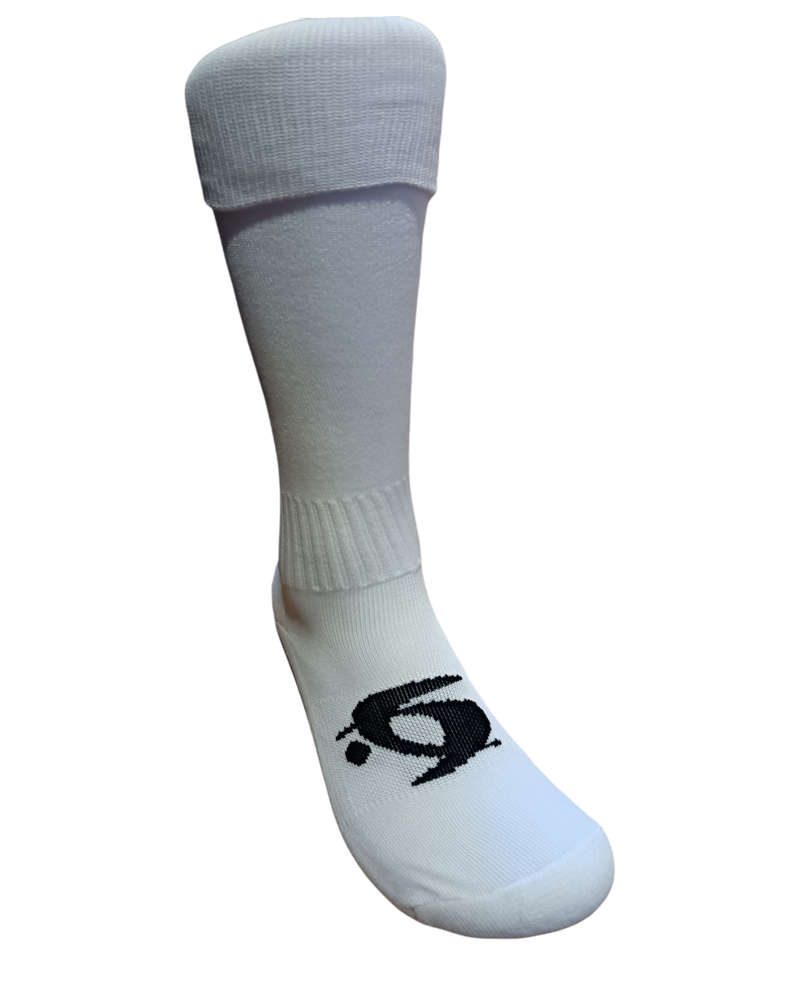 Premier Sports  - Full Football Socks  - White