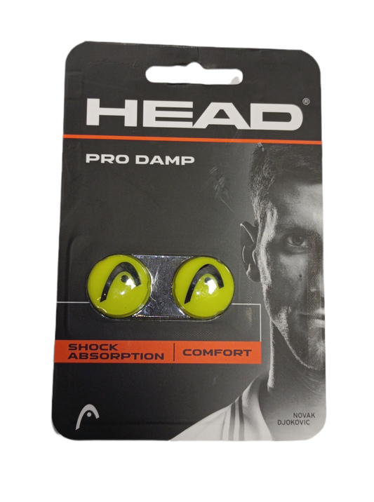 HEAD TENNIS RACKET DAMPENERS-YELLOW