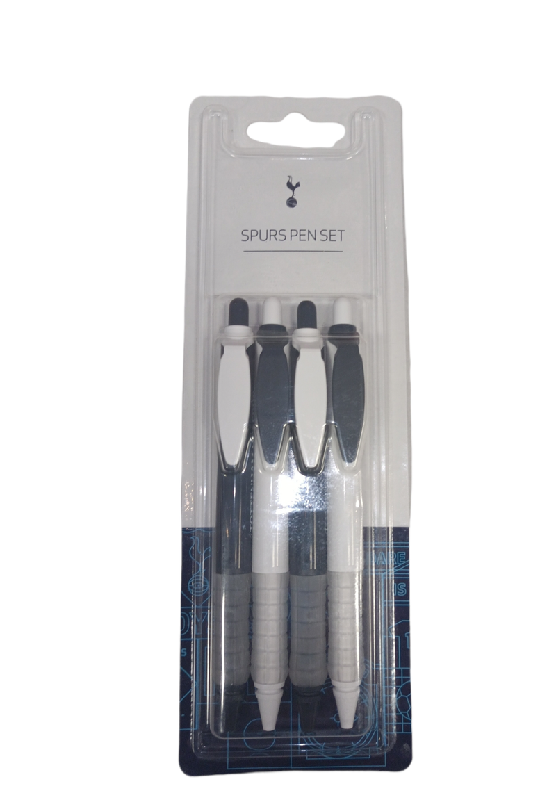Tottenham Hotspur (Spurs)  - Pen Set  - 4 Pack