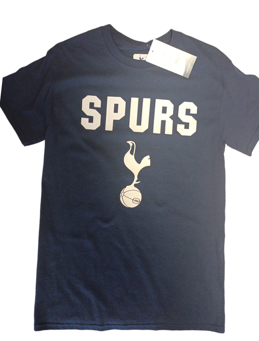 SPURS LOGO T-SHIRT - NAVY (ADULT)