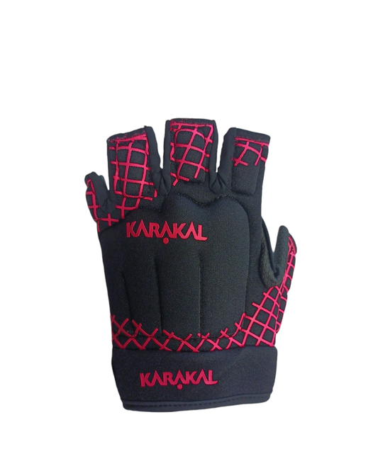 KARAKAL PRO HURLIG GLOVE - LEFT HAND (BLACK/PINK)