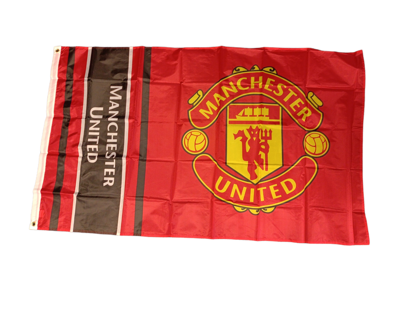 Manchester United (Man Utd)  - Wordmark Flag