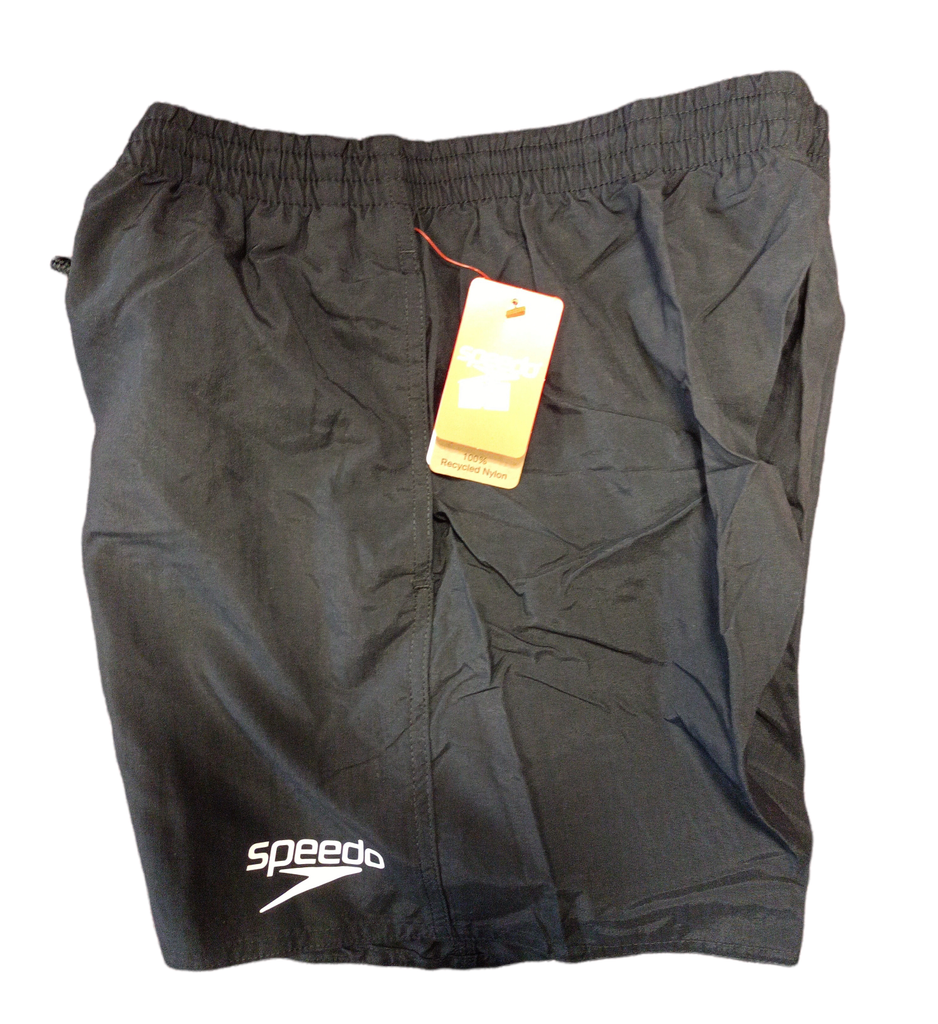 SPEEDO MENS SWIM SHORTS BLACK PREMIER SPORTS