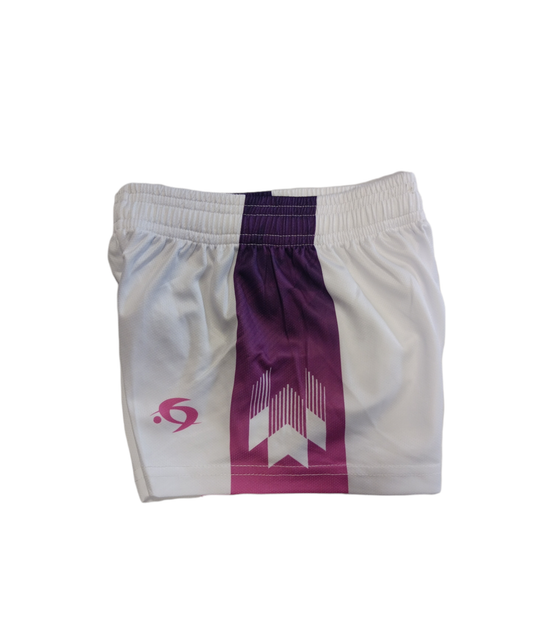 PREMIER SPORTS TRAINING SHORTS - KIDS (PURPLE/PINK)