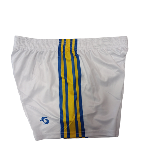 PREMIER SPORTS TRAINING SHORTS - ADULT (BLUE/YELLOW)