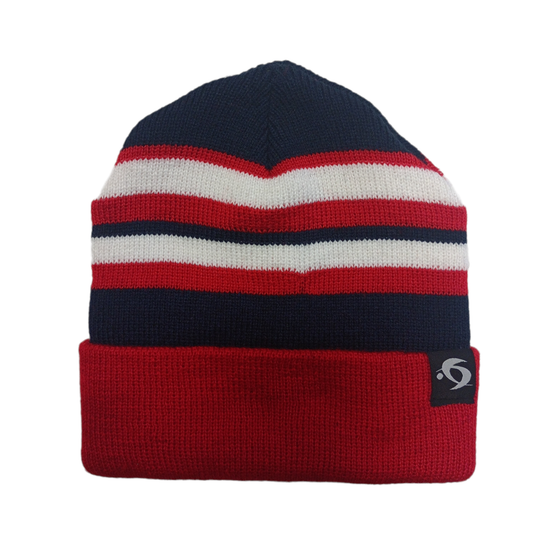 PREMIER SPORTS CUFF HAT - RED/NAVY