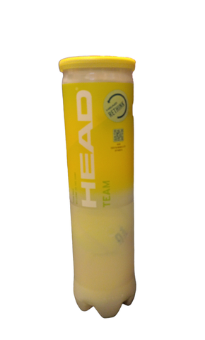 HEAD TEAM TENNIS BALL - 4 PACK