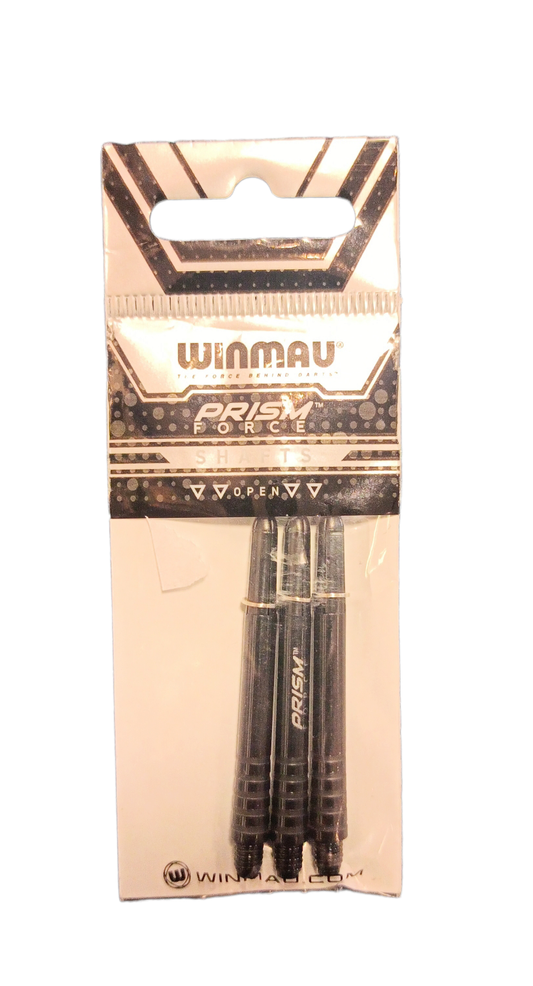 WINMAU PRISM SHAFTS- BLACK (MEDIUM)