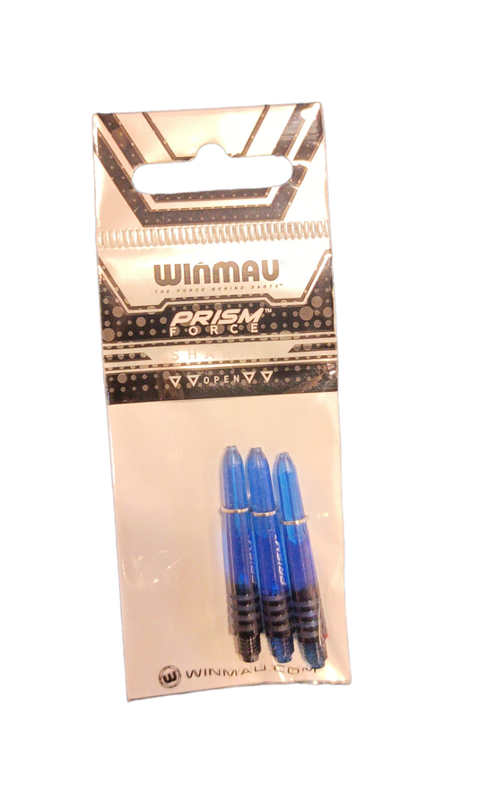 WINMAU PRISM FORCE SHAFTS- BLUE (SHORT)