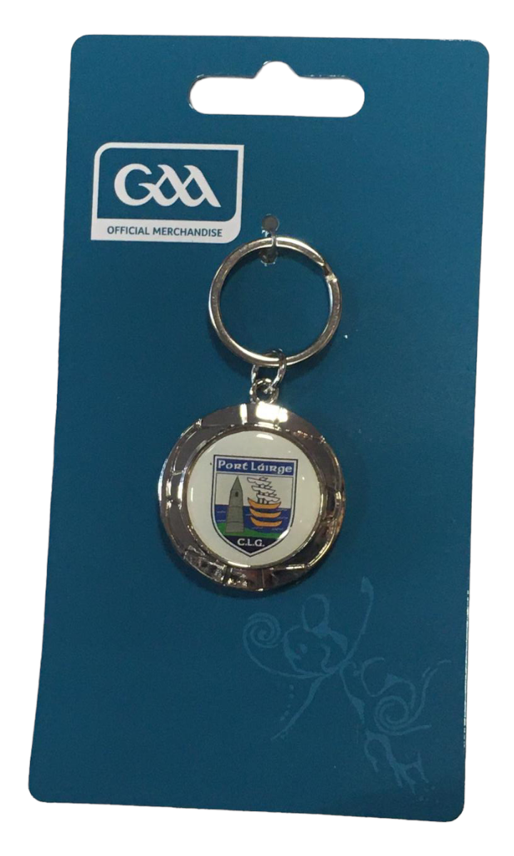 WATERFORD GAA KEYRING - SILVER