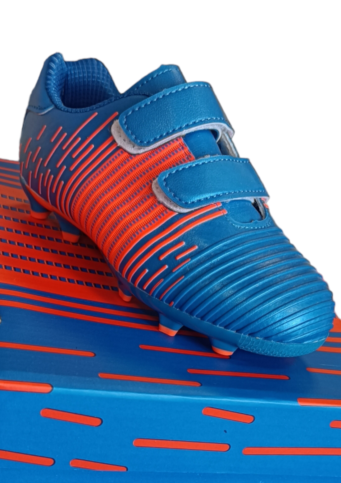 KARAKAL LINE FOOTBALL BOOTS BLUE ORANGE