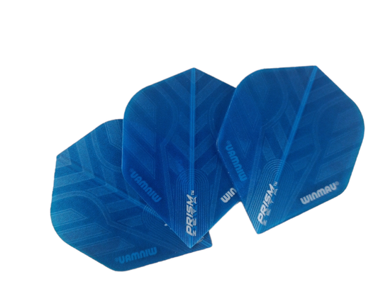 WINMAU PRISM ZETA DART FLIGHTS - BLUE