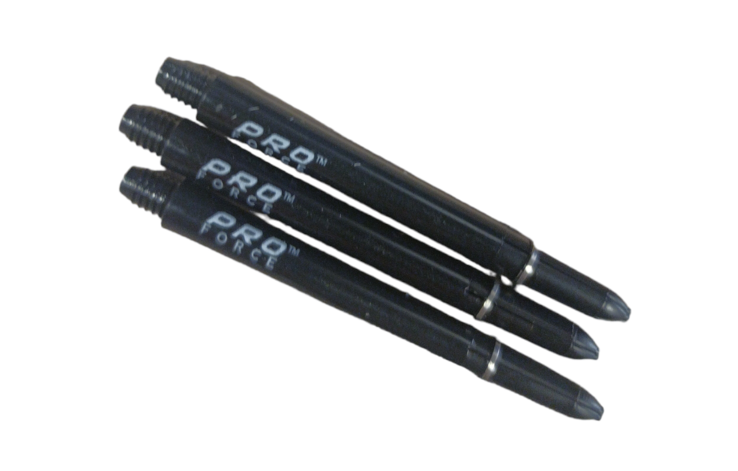 WINMAU PRO FORCE SHAFTS- BLACK (MEDIUM)