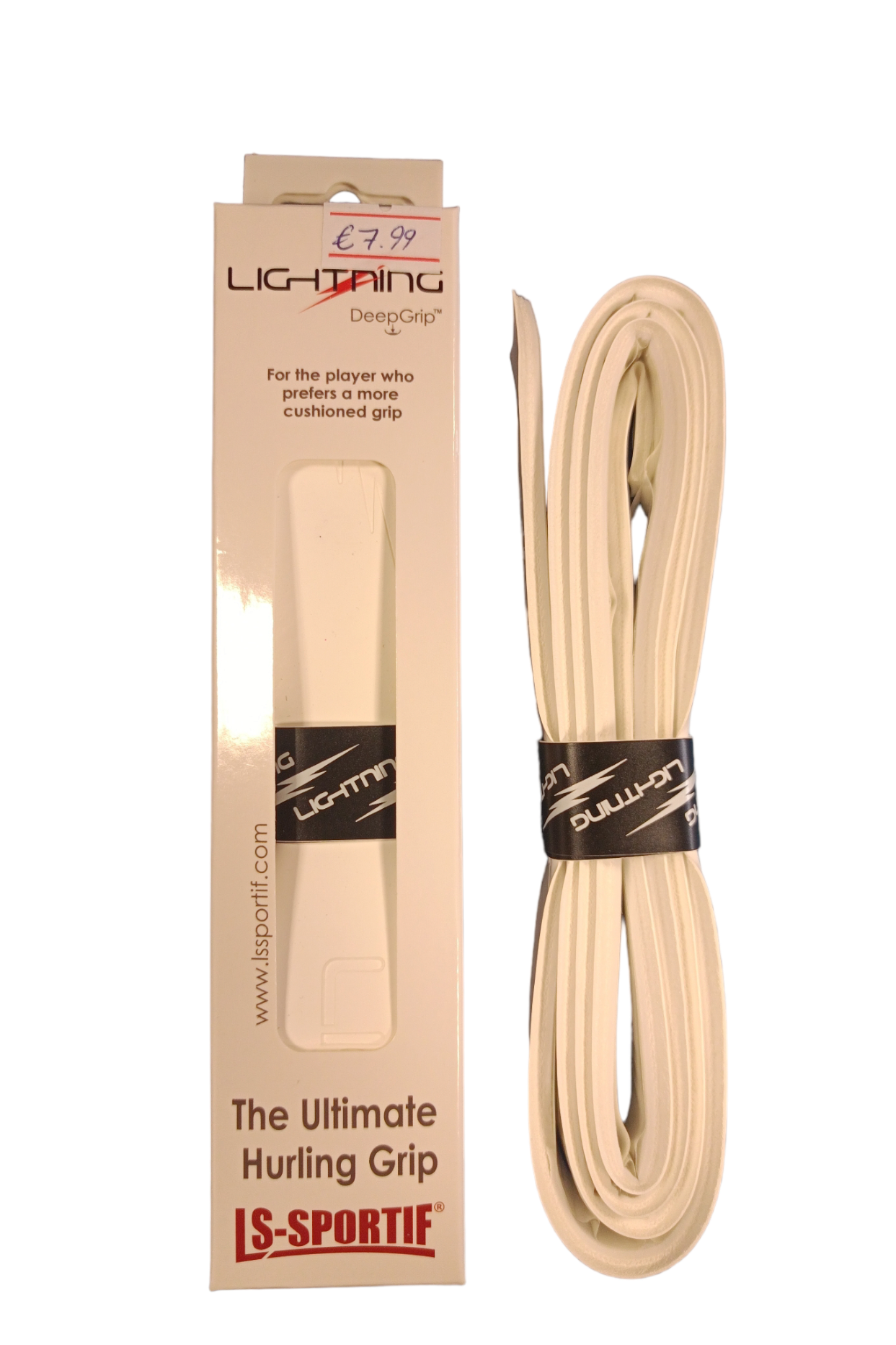 LIGHTNING DEEP CUSHION XL GRIP - WHITE