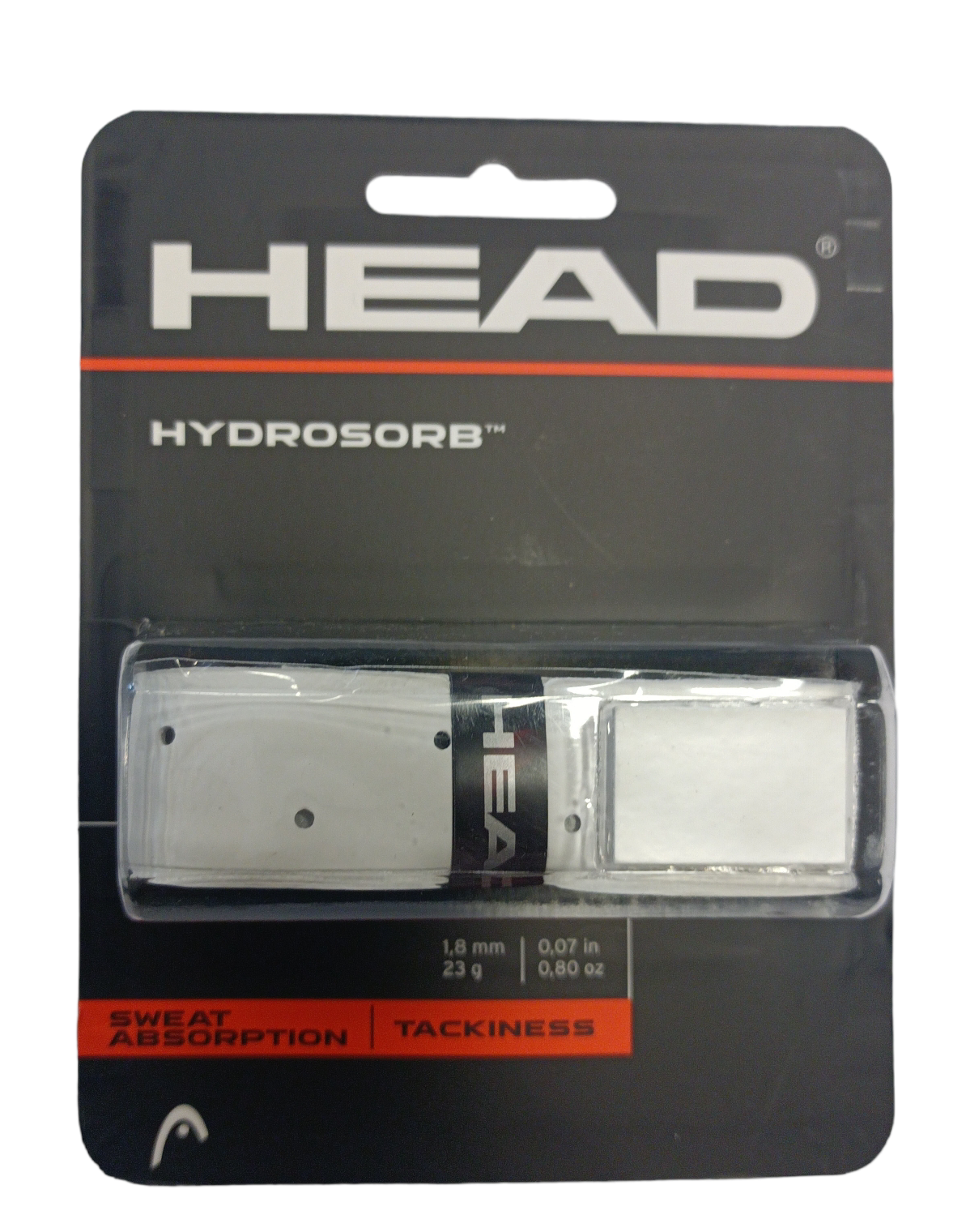 HEAD HYDROSORB GRIP-WHITE