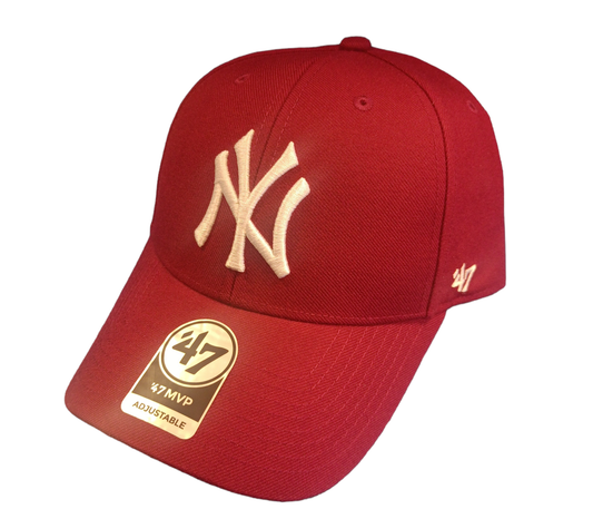 NEW YORK YANKEES MVP BASEBALL CAP - CARDINAL