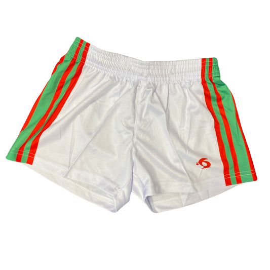 PREMIER SPORTS TRAINING SHORTS - KIDS (RED/GREEN)