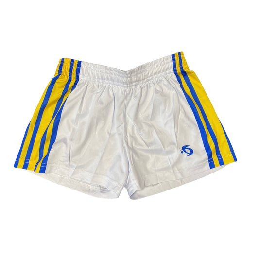 PREMIER SPORTS TRAINING SHORTS - KIDS (BLUE/GOLD)