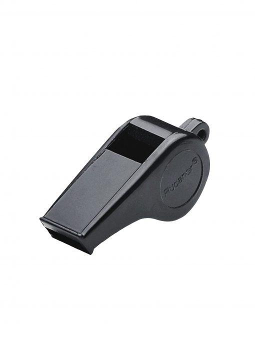RUCANOR PLASTIC WHISTLE - BLACK - LARGE