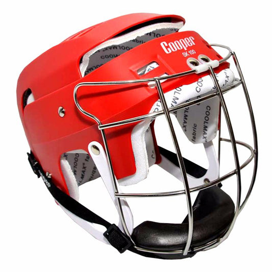 COOPER SK100 HELMET -RED