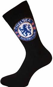 CHELSEA BLACK SOCKS (4-6.5)
